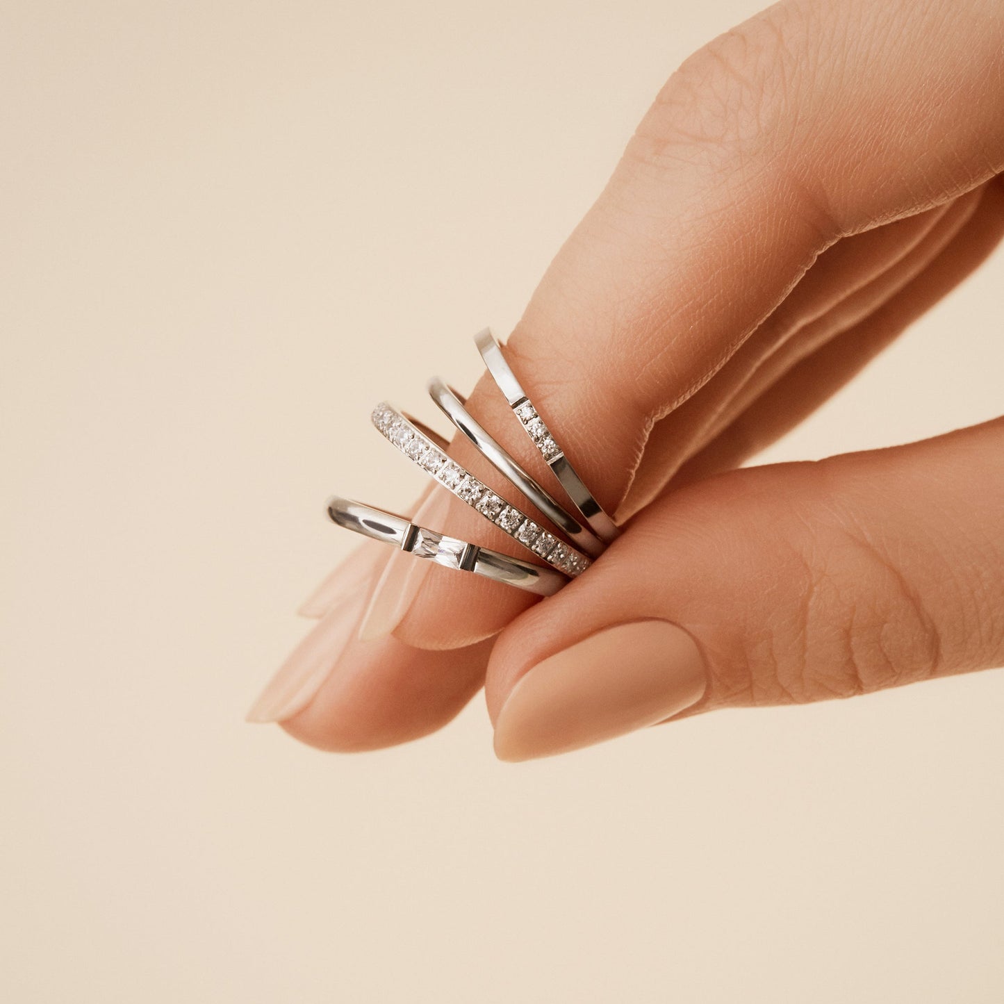 Bague empilable simple