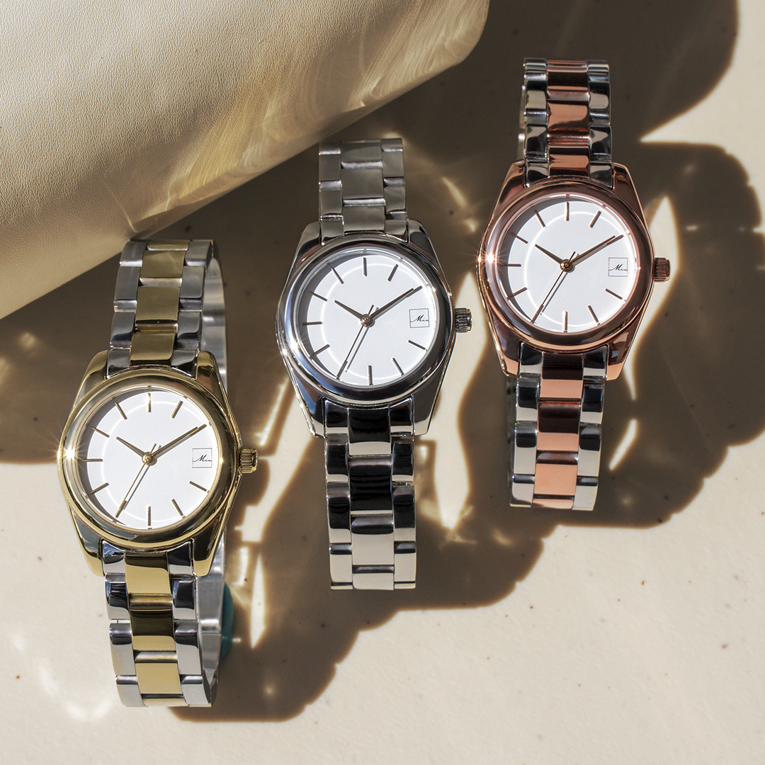 montres 2 tons femmes acier inoxydable MIA 2 tones stainless steel women watches