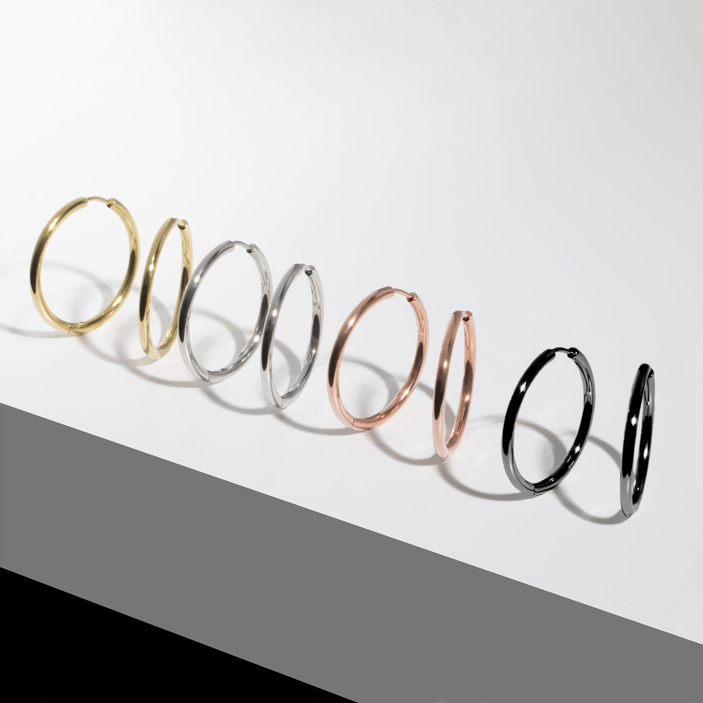 black-hoop-earrings-hypoallergenic