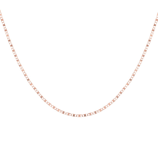 rose gold stainless steel neck chain women chaîne cou or rose acier inoxydable femme